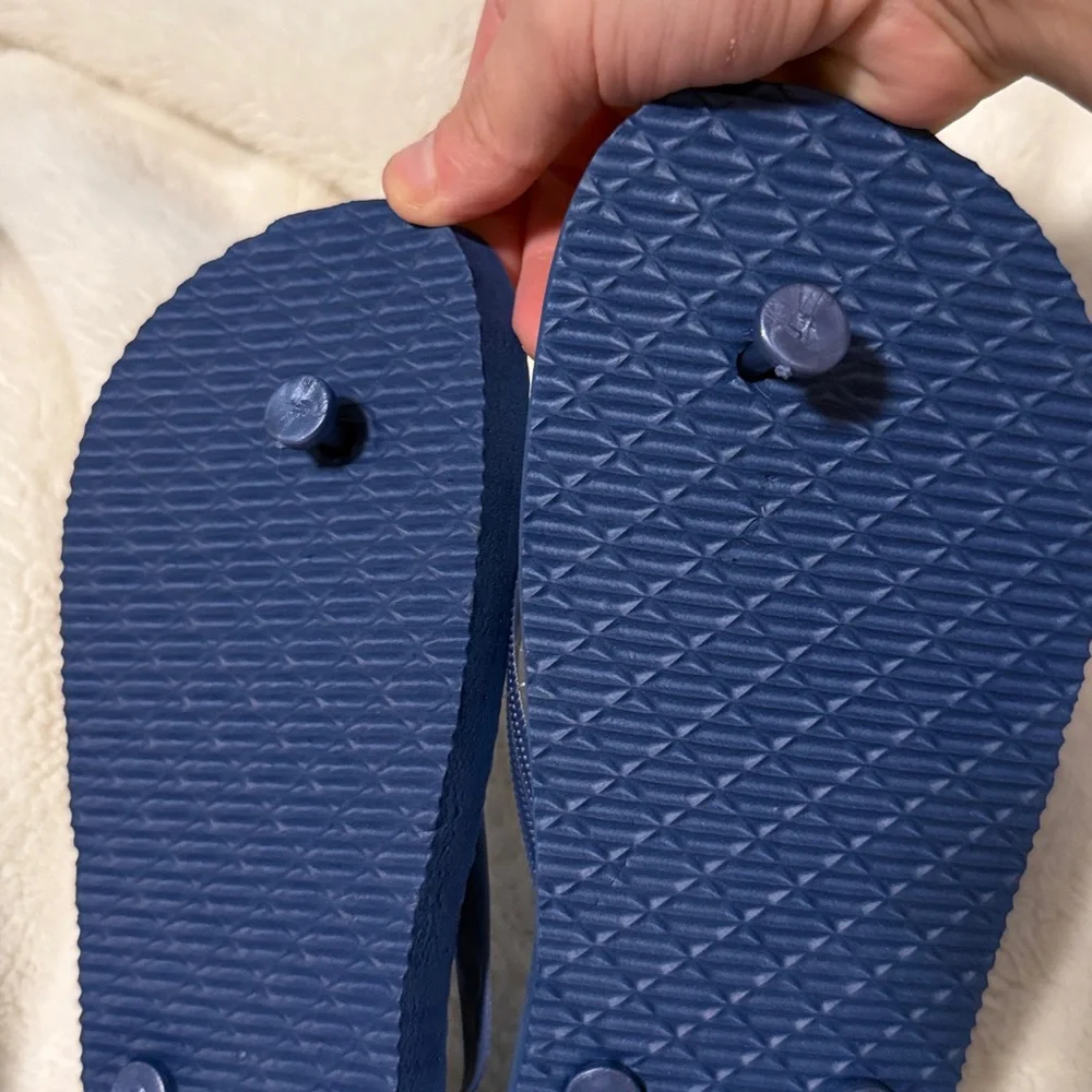 Source Unknown Blue Flip Flop Sandals - Picture 4 of 4
